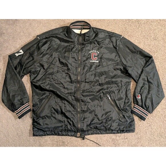 Vintage Boathouse Colgate University Raiders Lacrosse Made in USA Jacket Men's - Picture 1 of 9